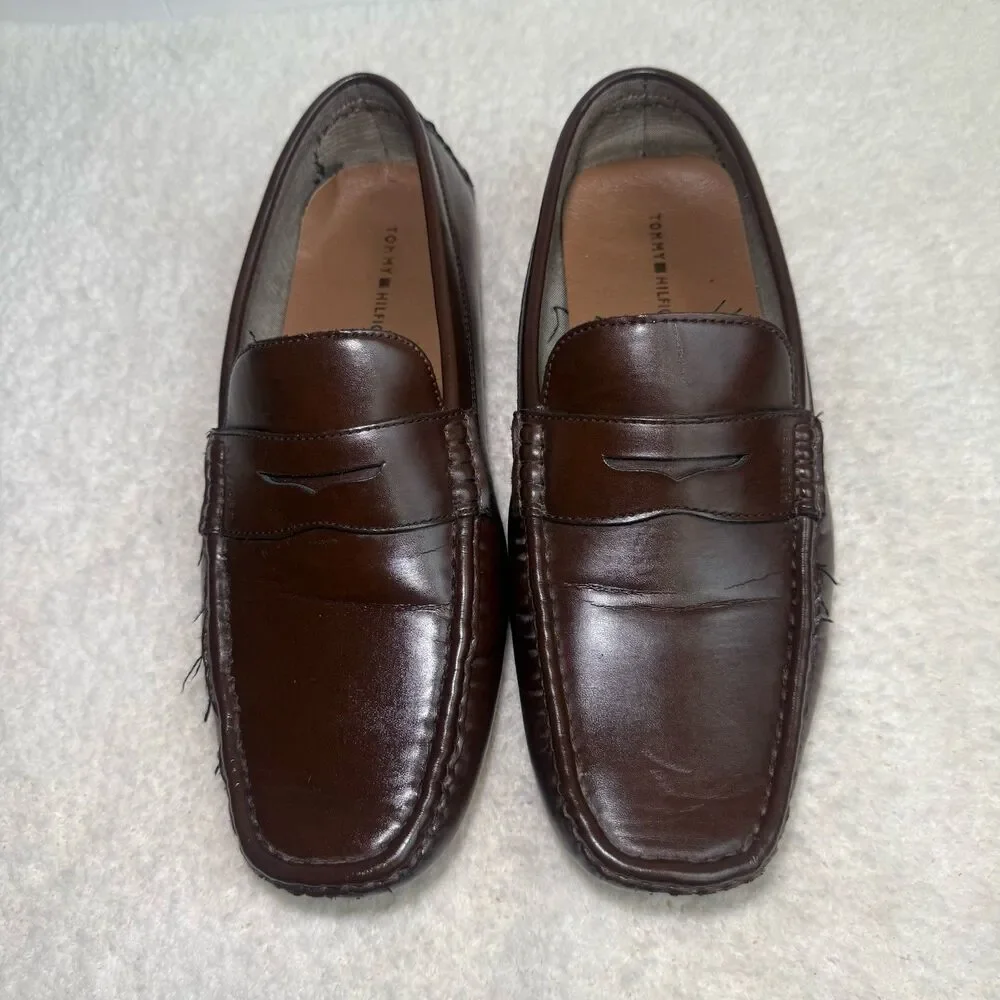 TOMMY HILFIGER Men's Amile Slip On Driver SIZE 10M